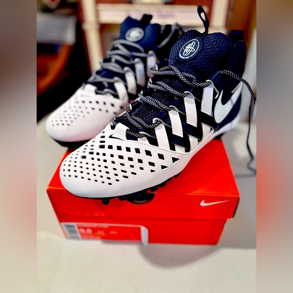 NIB Nike Huarache V LAX Lacrosse Cleats Men’s Size 9.5